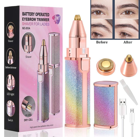 Flawless Hair Remover 2 in 1 Eyebrow
