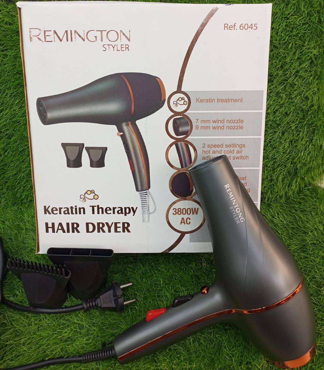 Remington Styler Saloon Keratin Therapy Hair Dryer