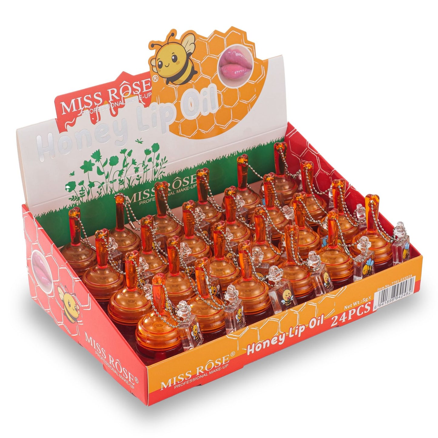 Miss Rose Honey Lip Gloss Honey Lip Oil