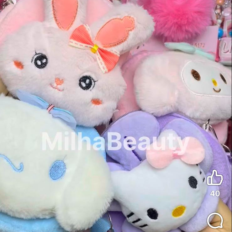 Crossbody Bag Fluffy Clutch Bag