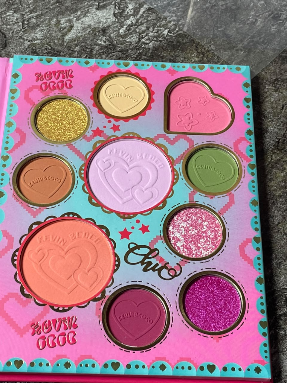 KEVIN & COCO 4 FOLDING PALETTE ONLY 1PC