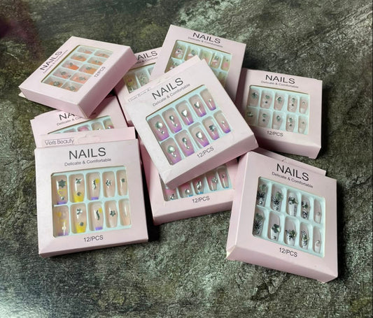 3D NAILS ONLY 10PC