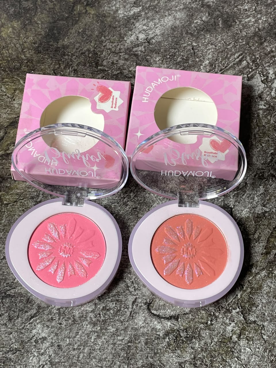HUDA MOJI BLUSH ONE TIME SWATCH ONLY 2PC