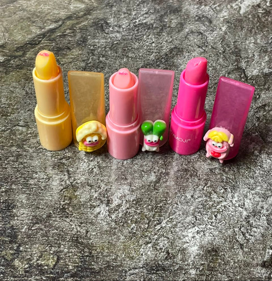 CARTOON LIP NBALM ONE TIME SWATCH ONLY 3PC