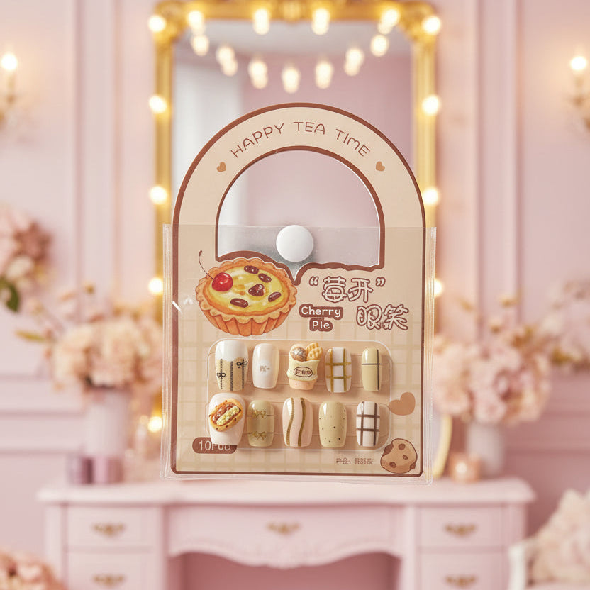 Fancy Cookie Press-On Nails 🍪