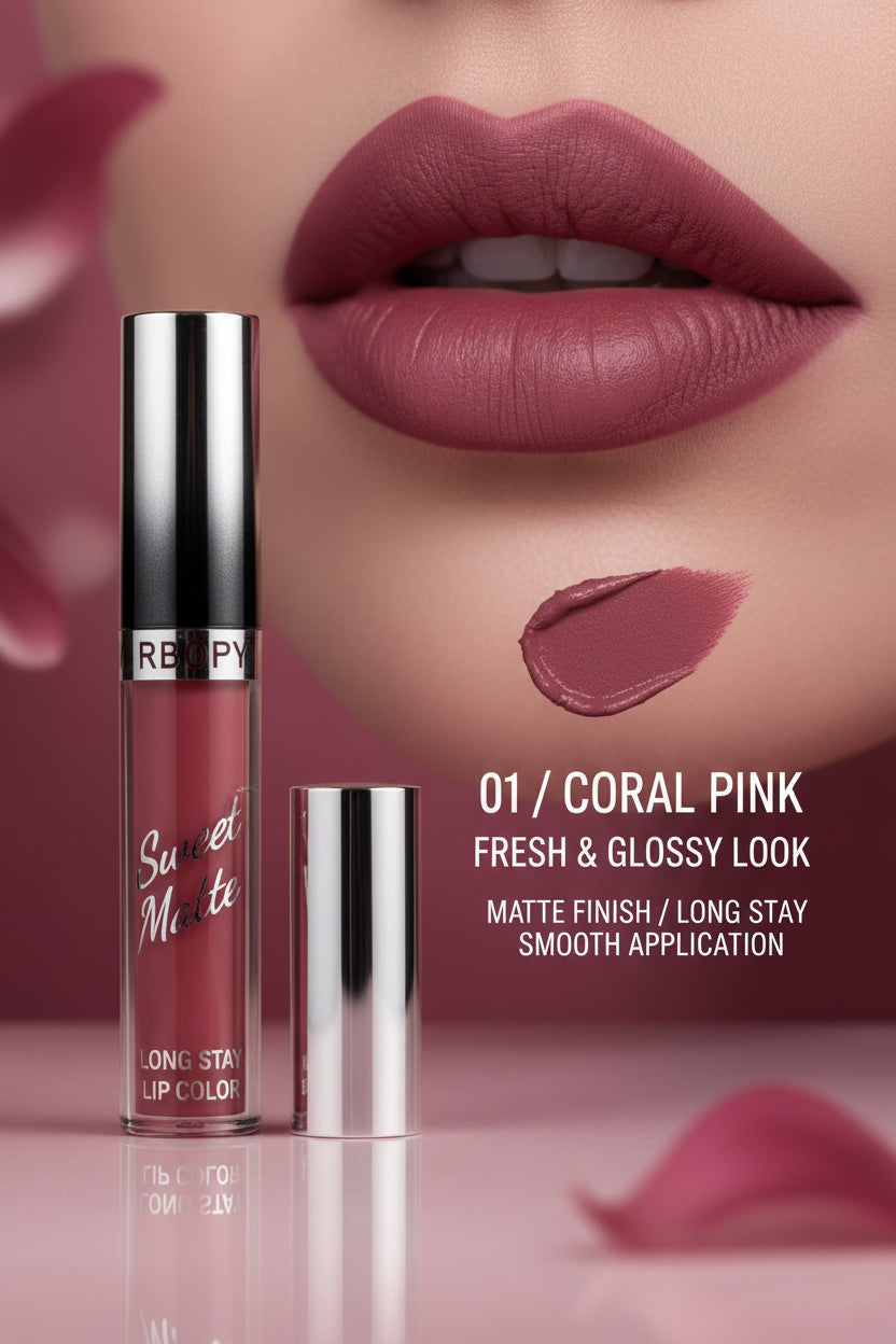R Bory Sweet Matte Liquid Lipstick Tubes