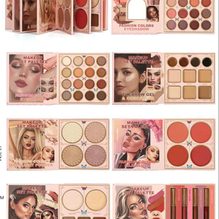 Igoodgo All in One 7 Pages Makeup Book Palette