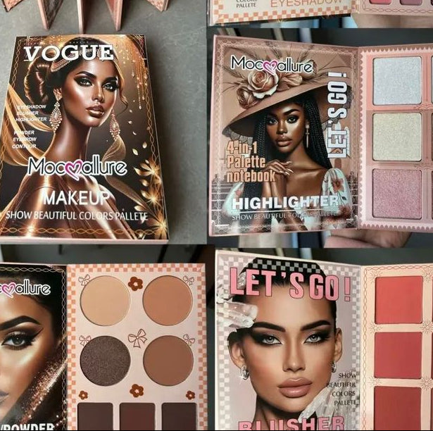 MOCALLURE  4in1 Book Eyeshadow Kit