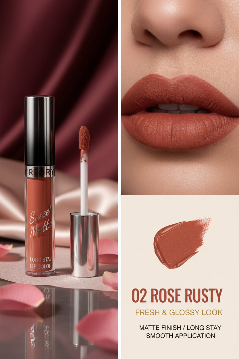 R Bory Sweet Matte Liquid Lipstick Tubes