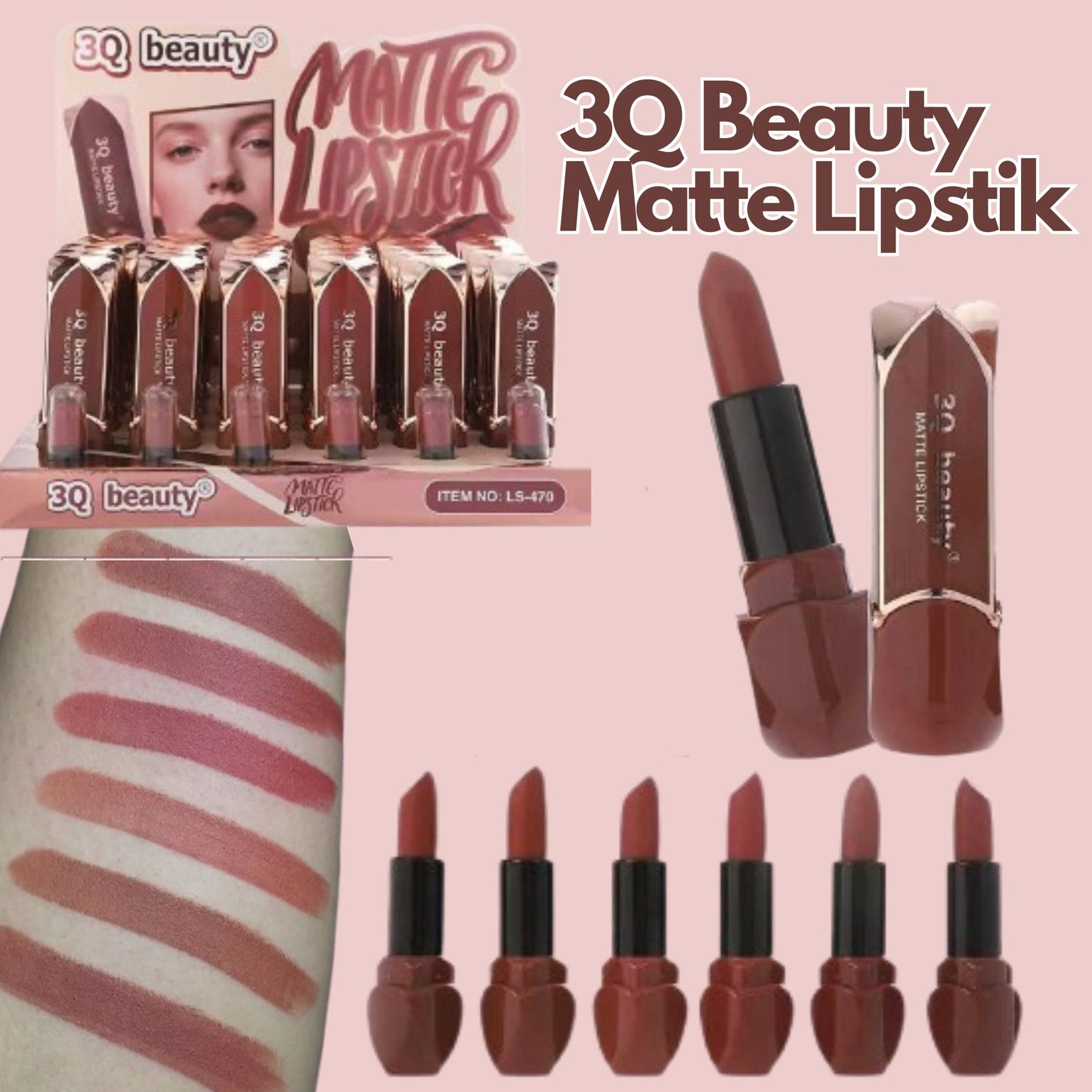3Q Beauty Matte Lipstick