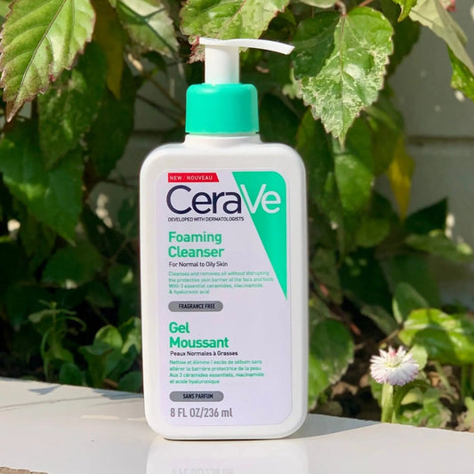 Cerave foaming cleanser gel Moussant