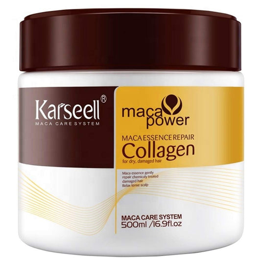 Karseell Collagen Hair Mask - Deep Conditioning Treatment for Dry Damaged Hair, All Hair Types - Natural Argan Oil
