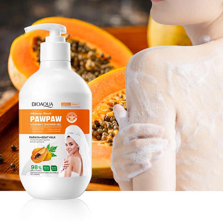 BIOAQUA Pawpaw Vitamin C Shower Gel