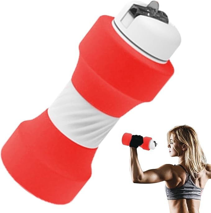 Dumbbell Shaped Weight Bottle