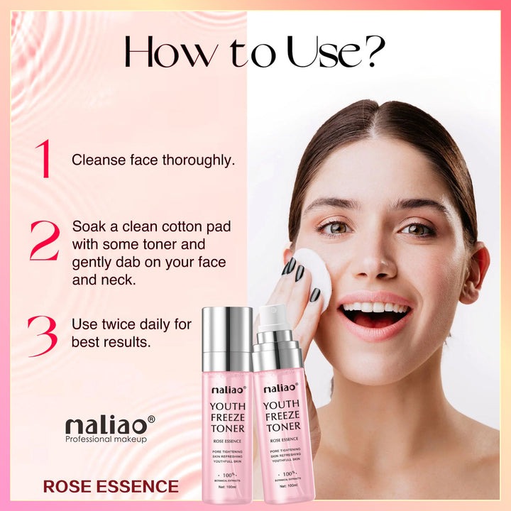 Maliao Youth Freeze Toner with Rose Essence