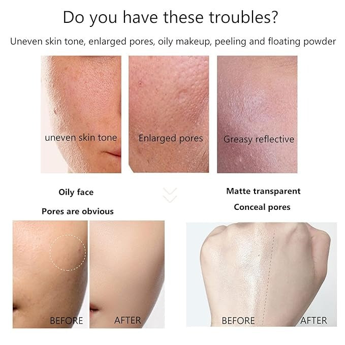Unusual Beauty Oil Control Mattifying Gel Face Powder