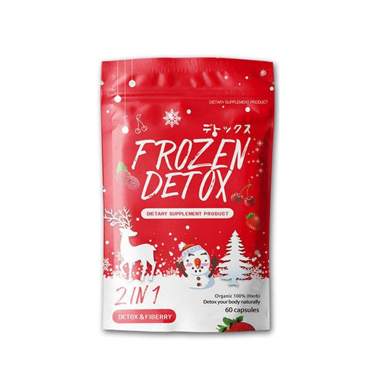 Frozen Detox 2 in 1 Red Pouch (60 Capsules)