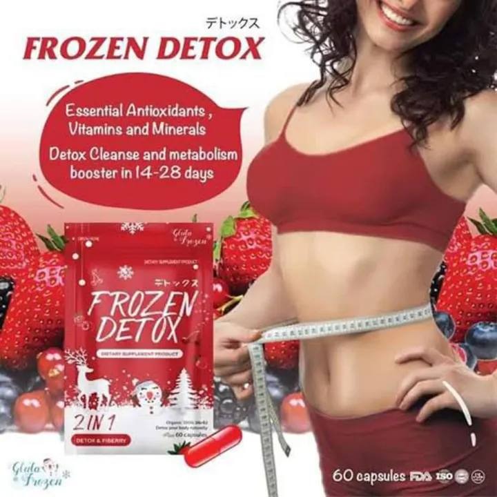 Frozen Detox 2 in 1 Red Pouch (60 Capsules)