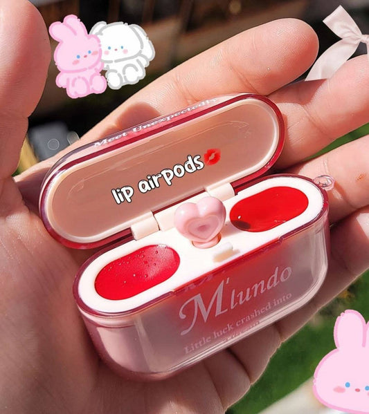 MLUNDO AIRPOD LIP MOUSSE & LIP BALM