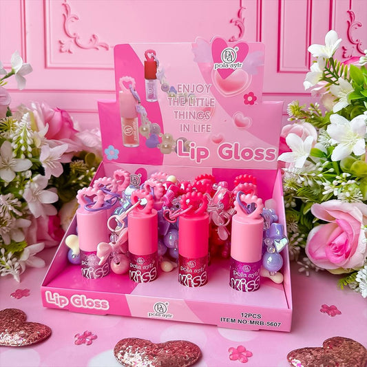 Keychain Cute Magic Lip Oil