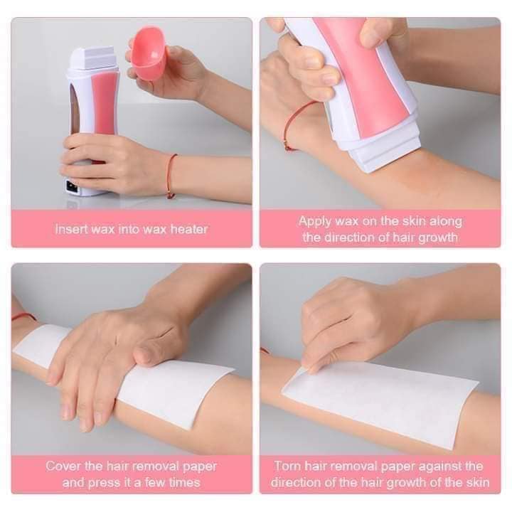 3 IN 1 DEPILATORY WAX ROLL ON MACHINE