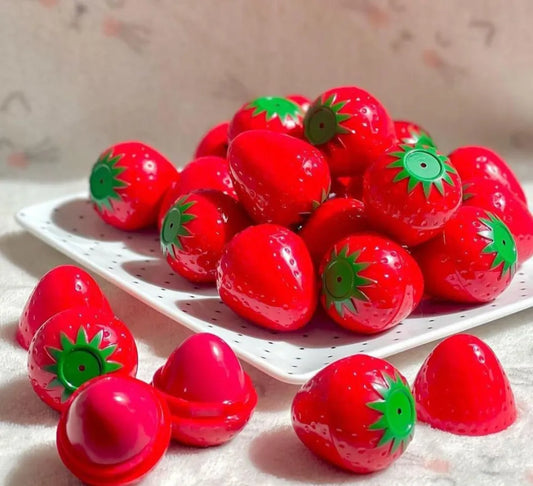 Strawberry Tinted Moisturizing Fruity Lip Balm