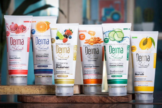 Derma Shine Fruit Facial Kit Pack Of 6