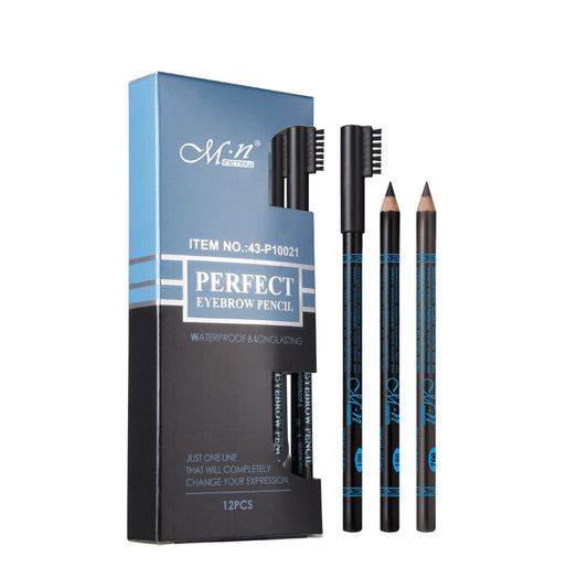 Me Now Mn Perfect Eyebrow Pencil (Black-Brown)