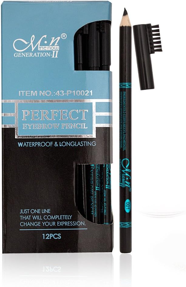 Me Now Mn Perfect Eyebrow Pencil (Black-Brown)