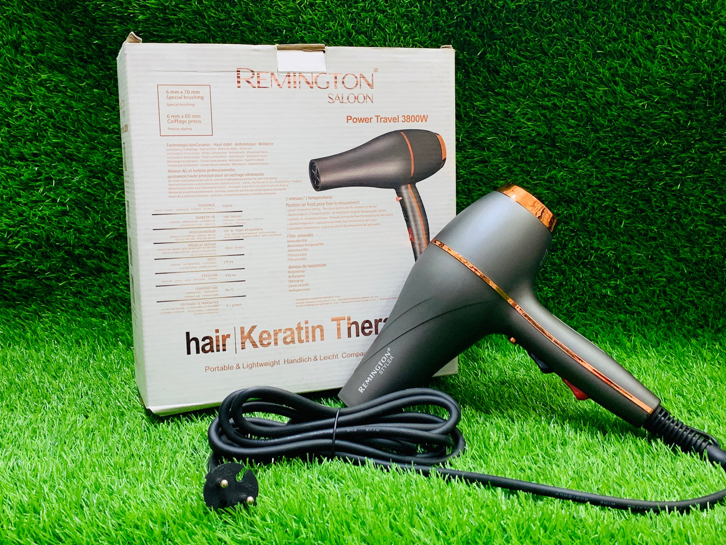 Remington Styler Saloon Keratin Therapy Hair Dryer