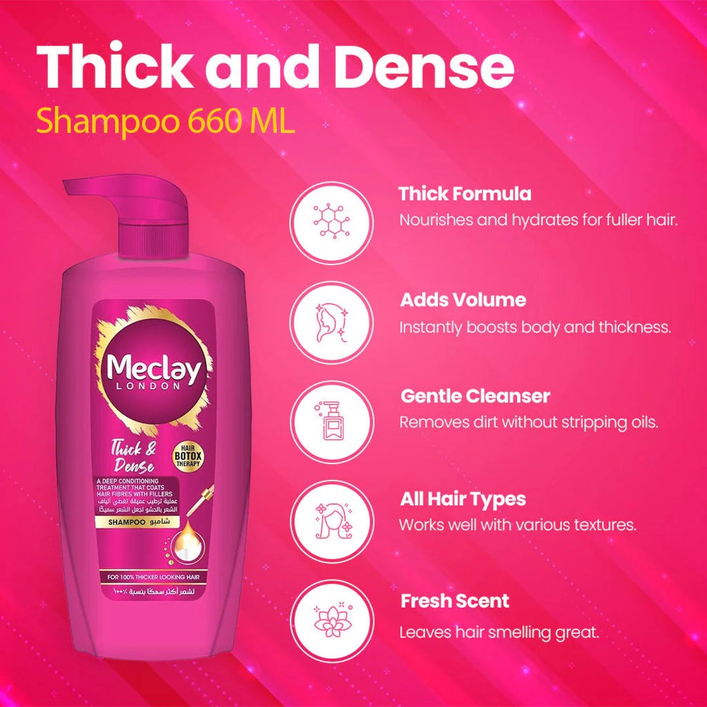 MECLAY LONDON SHAMPOO 660ML