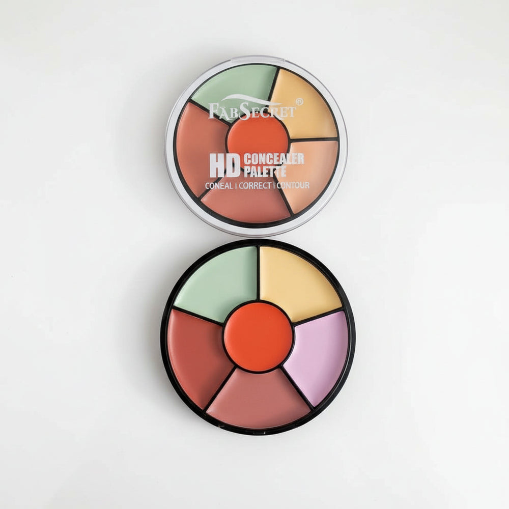 Fab Secret HD Concealer 01 Palette - 6 in 1