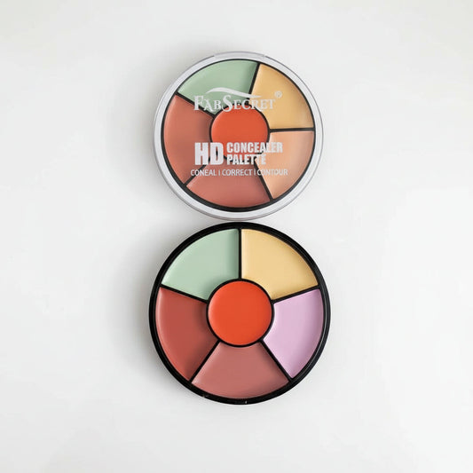 Fab Secret HD Concealer 01 Palette - 6 in 1
