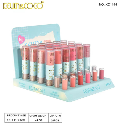 Kevin & Coco Liquid Highlighter & Blusher (KC1144)