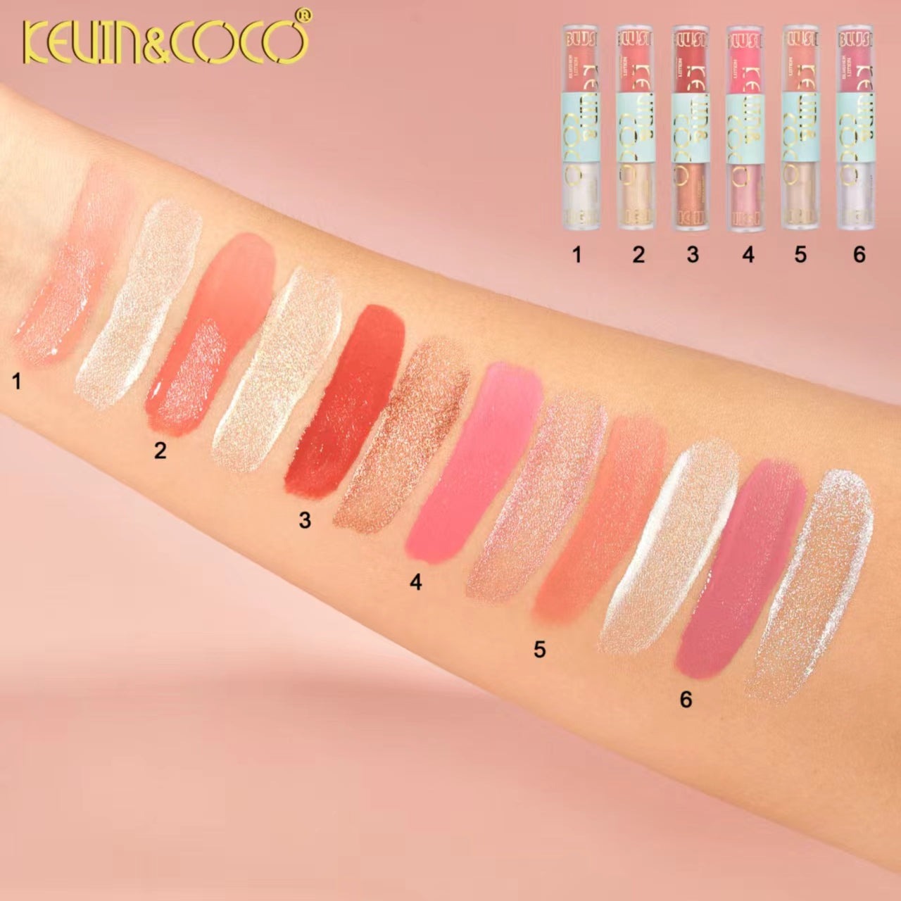 Kevin & Coco Liquid Highlighter & Blusher (KC1144)