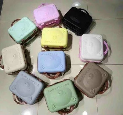 Teddy Bear Design Suitcase Storage Bag