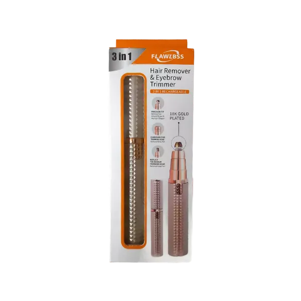 Flawzbss 3in1 Hair Remover & Eyebrow Trimmer