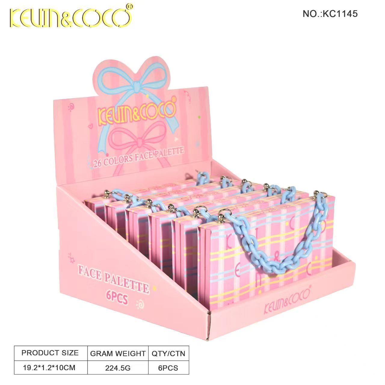 Kevin & Coco Dream Weaver Express 26-Color Eyeshadow Palette (KC1154)