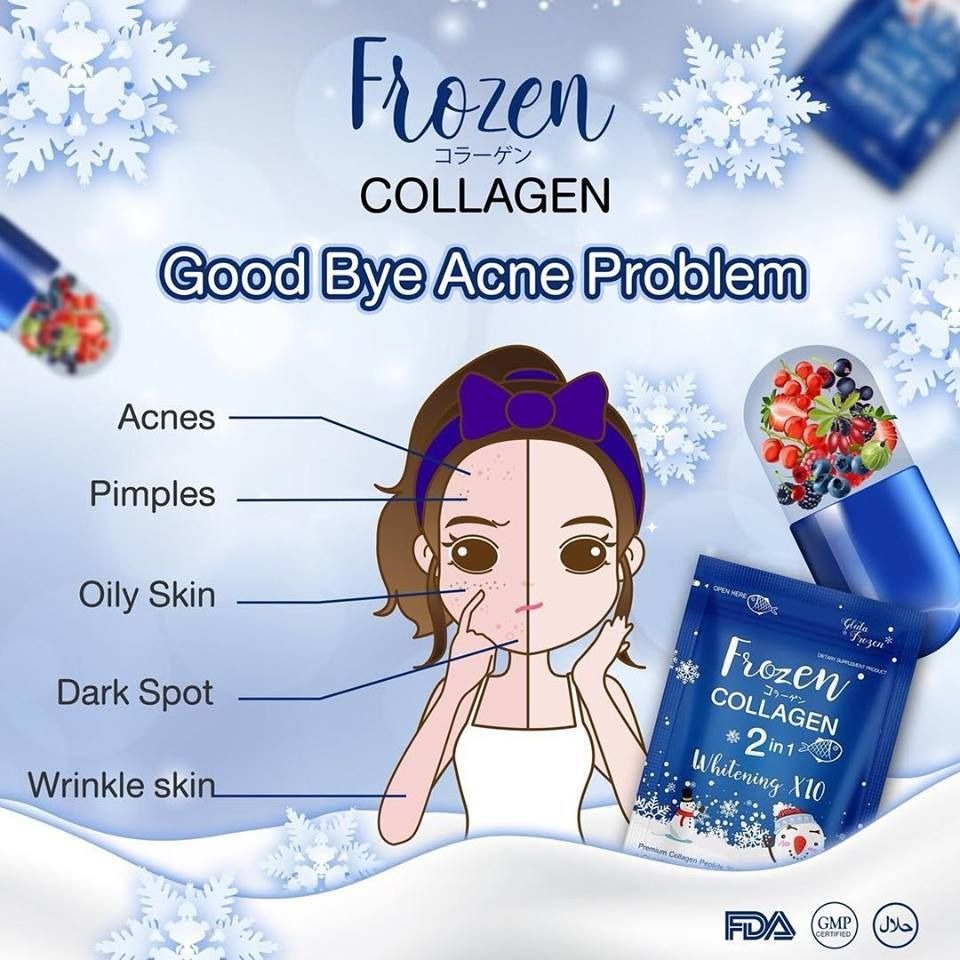 Frozen Collagen gluta 2 in 1 60PC
