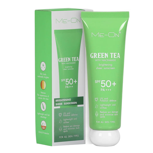 MEON Sunscreen SPF50 +++ (Green Tea, 50, Sun Protection Factor (SPF))