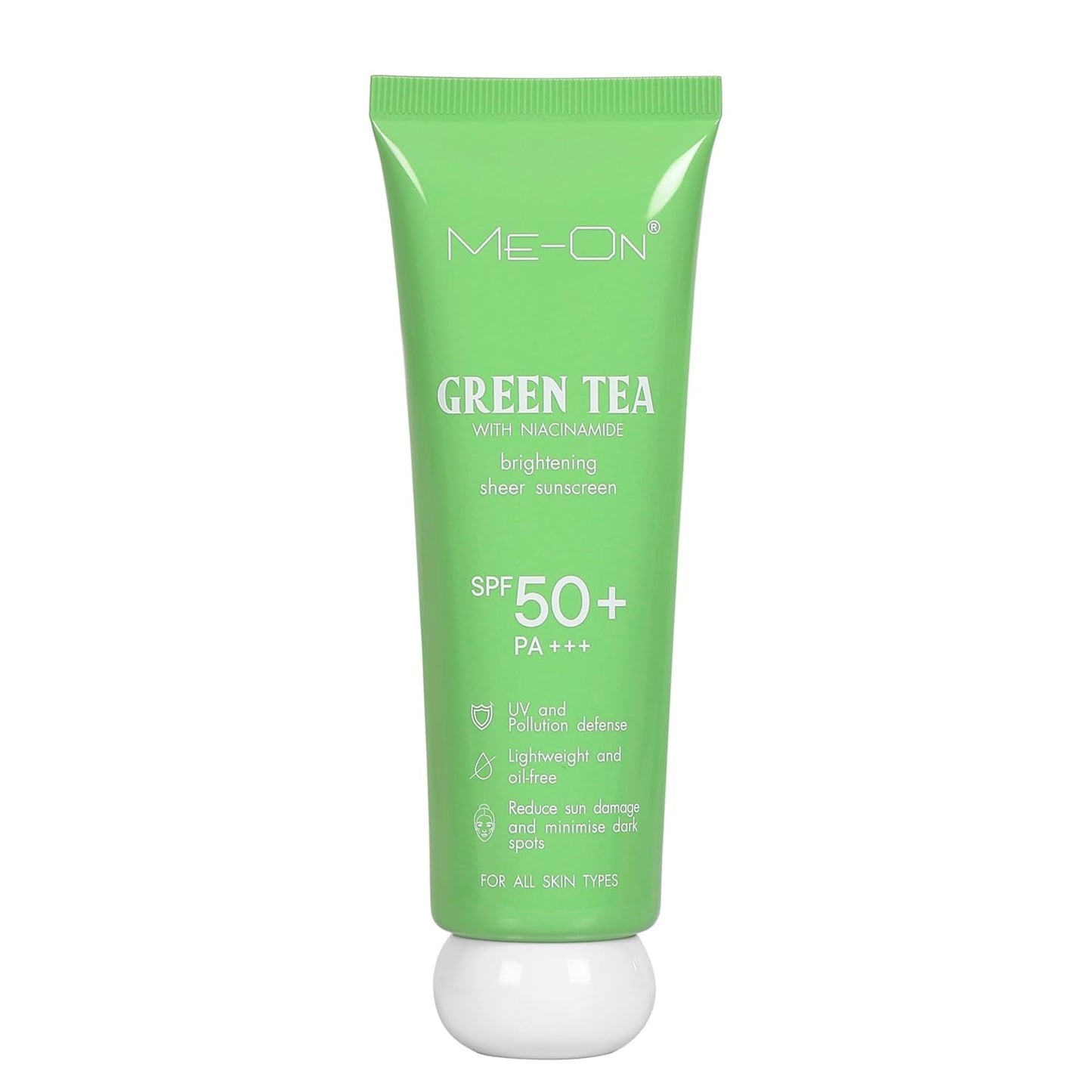 MEON Sunscreen SPF50 +++ (Green Tea, 50, Sun Protection Factor (SPF))