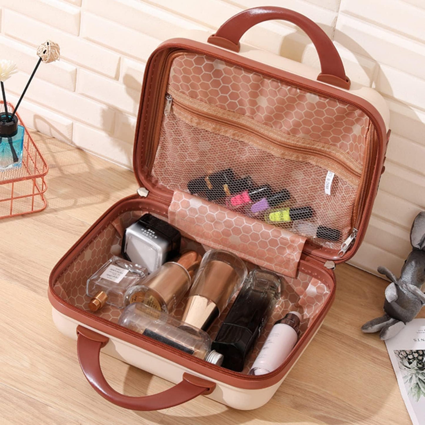 Teddy Bear Design Suitcase Storage Bag