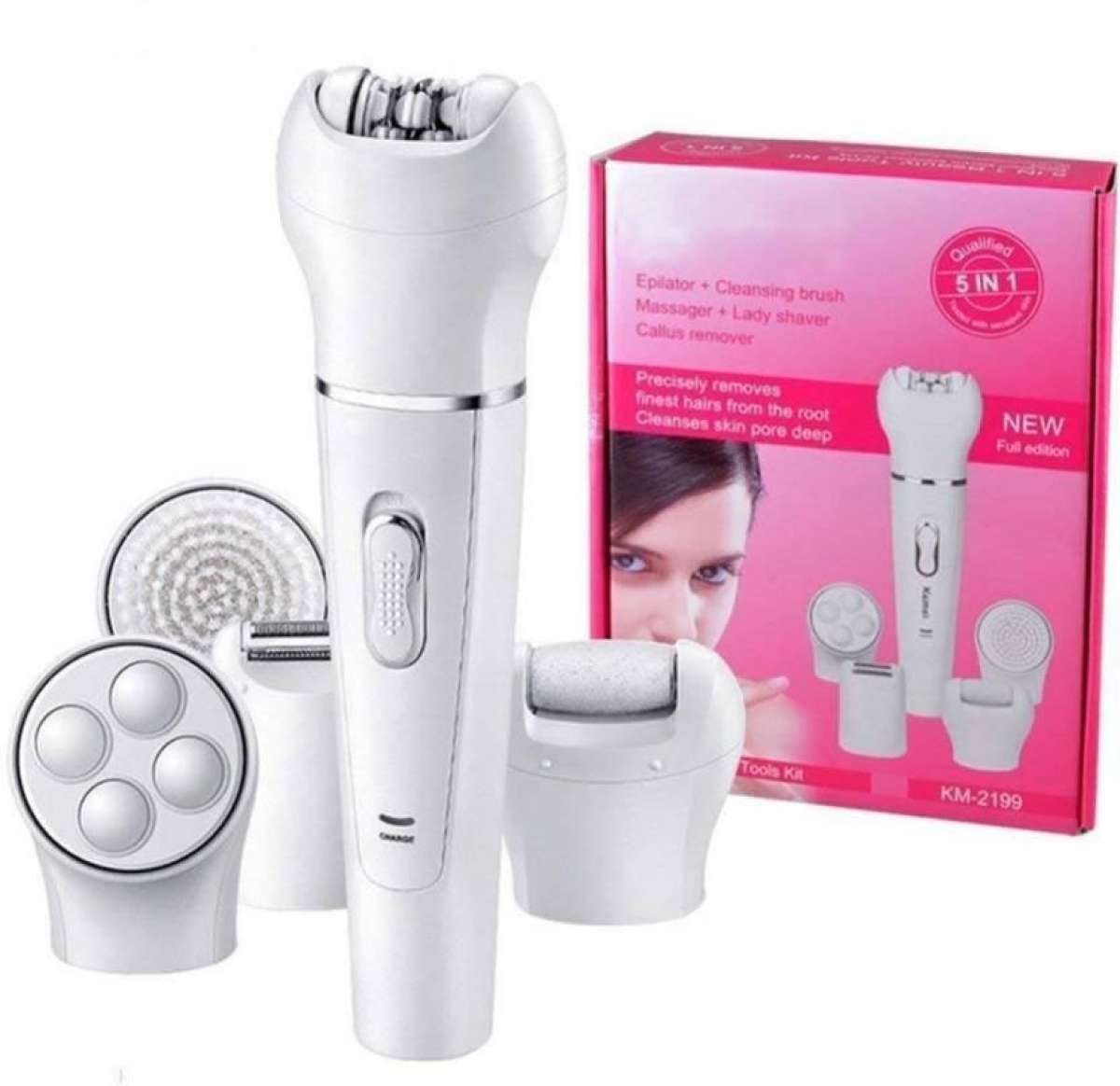 Kemei 5 in 1 Shaver Epilator KM-2199