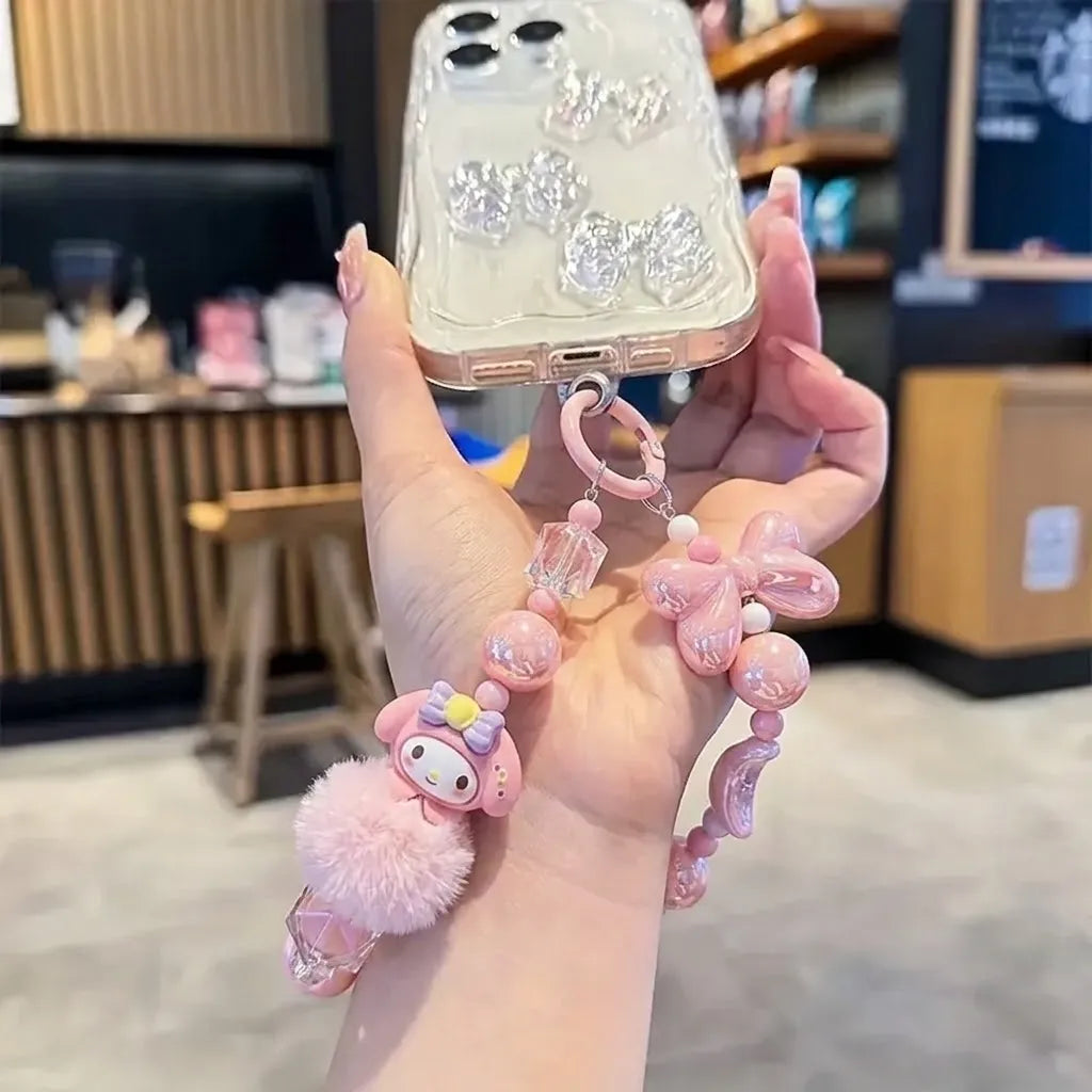Sanrio & Kuromi Plush Phone Strap Charm