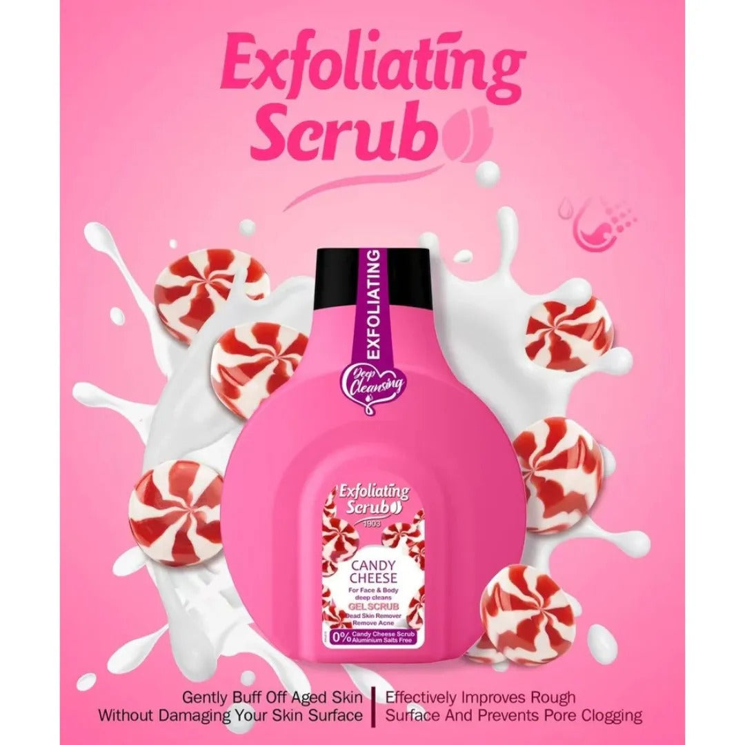 Wokali Exfoliating Scrub – Face & Body Deep Cleansing Scrub