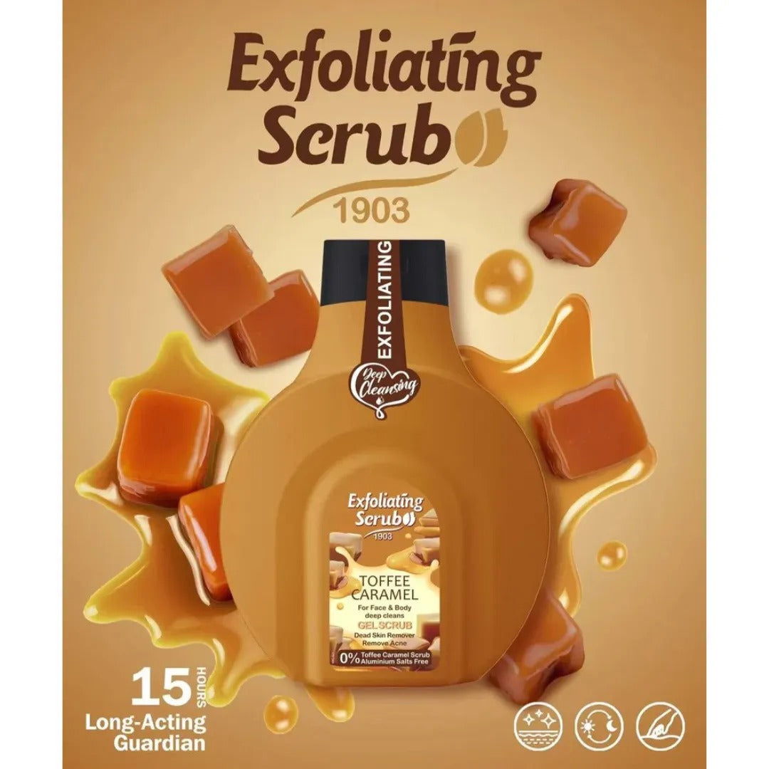 Wokali Exfoliating Scrub – Face & Body Deep Cleansing Scrub