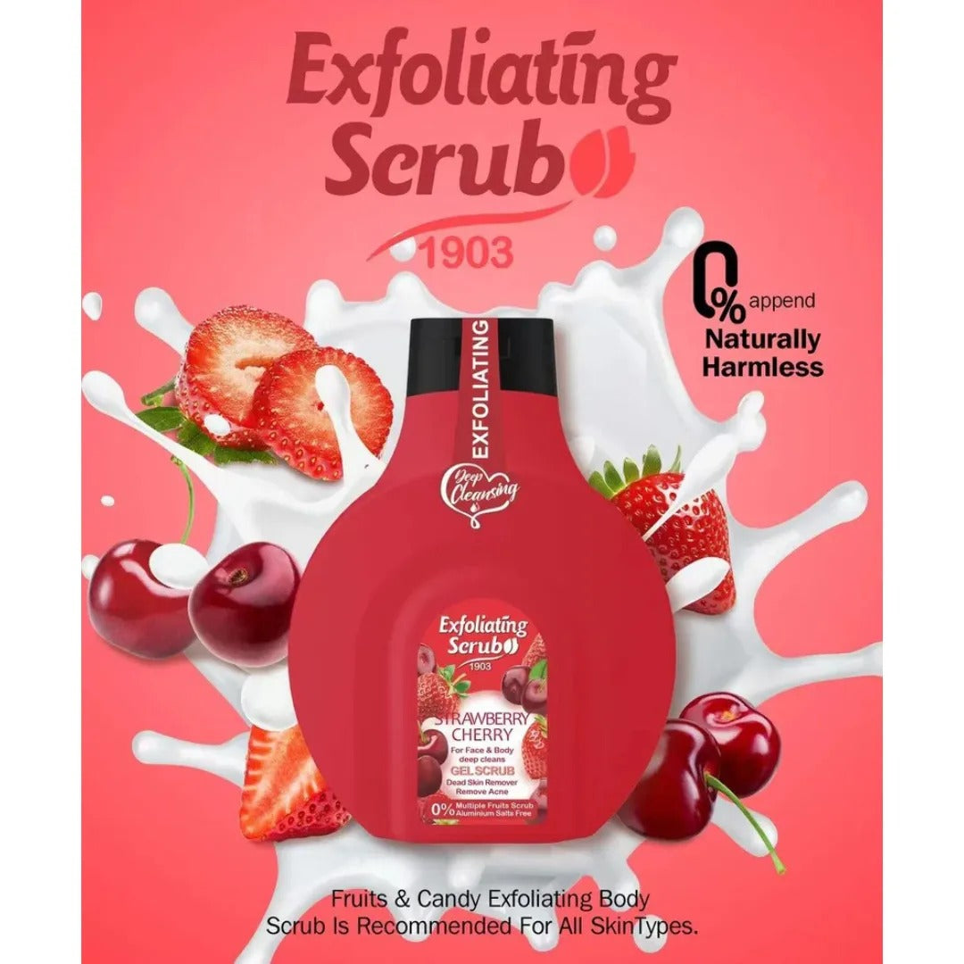 Wokali Exfoliating Scrub – Face & Body Deep Cleansing Scrub