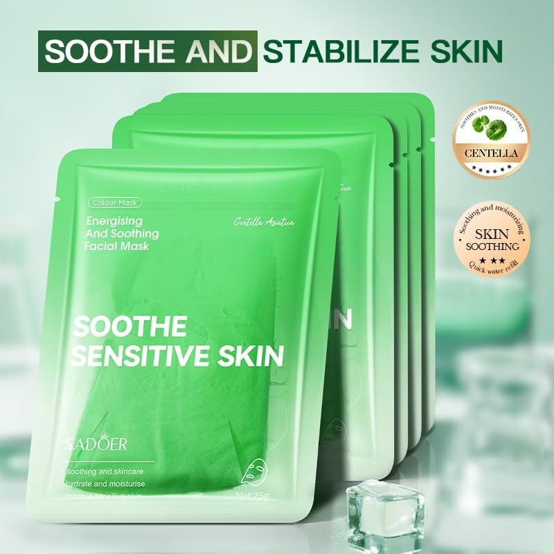 Sadoer Facial Pack Of 5 Face Mask