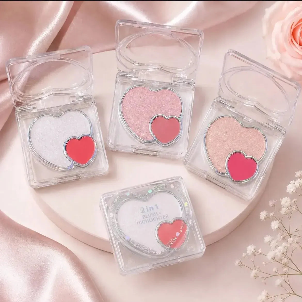 Seven Cool 2-in-1 Highlighter & Blush