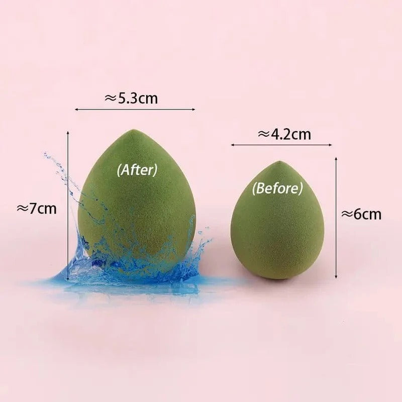 Beauty Blender Sponge Set – 4 Pcs with Case